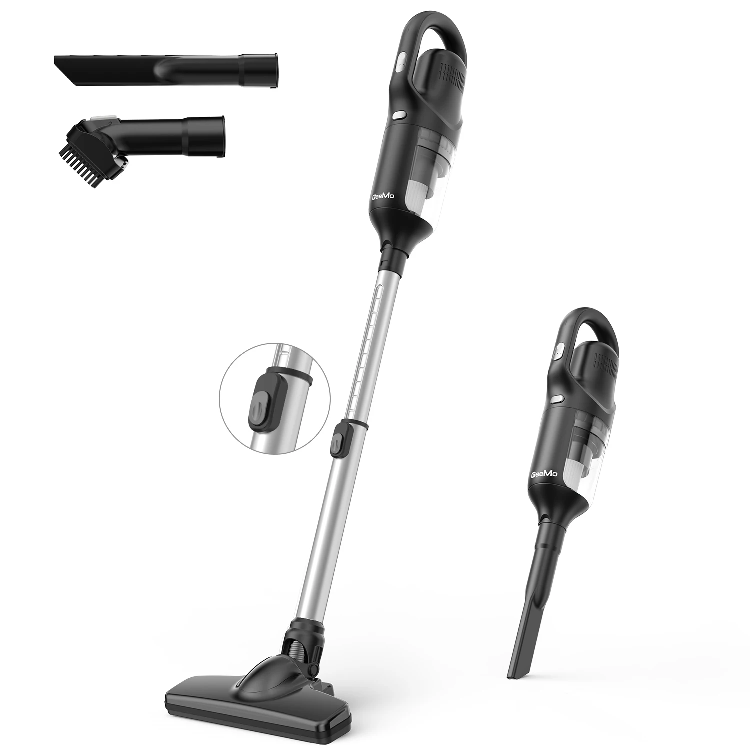 GeeMo Cordless Vacuum Cleaner 21Kpa Super-Suction 35 mins-Running 4 in 1 Vacuum Cleaner
GeeMo Cordless Vacuum Cleaner 21Kpa Super-Suction 35 mins-Running 4 in 1 Vacuum Cleaner