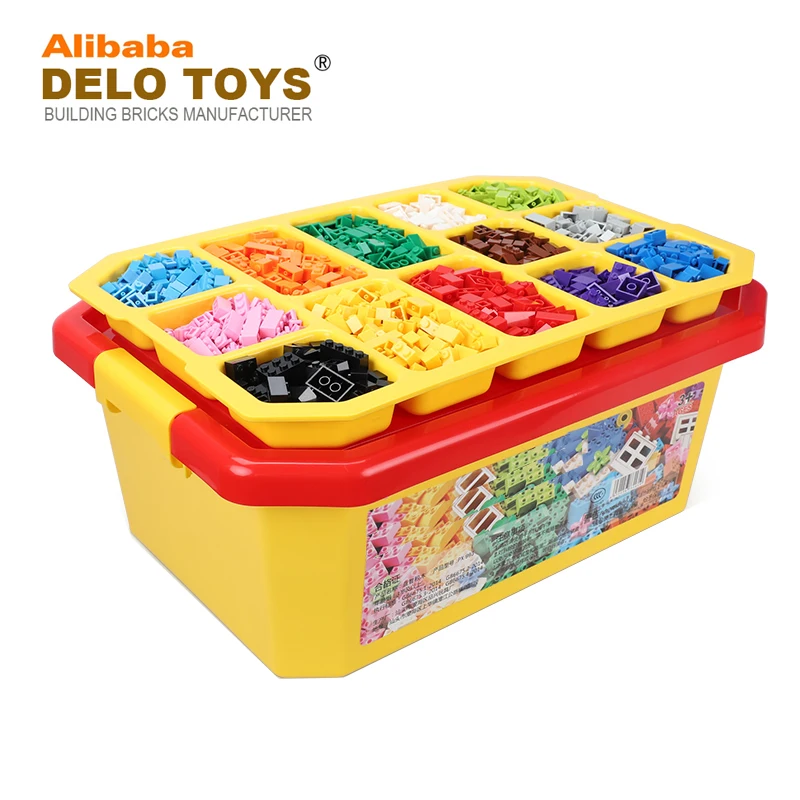 DELO TOYS 30L Plastic ABS Storage Box clear classification Perfect childrens Building Blocks toys (DK005), Red & yellow
DELO TOYS 30L Plastic ABS Storage Box clear classification Perfect childrens Building Blocks toys (DK005), Red & yellow