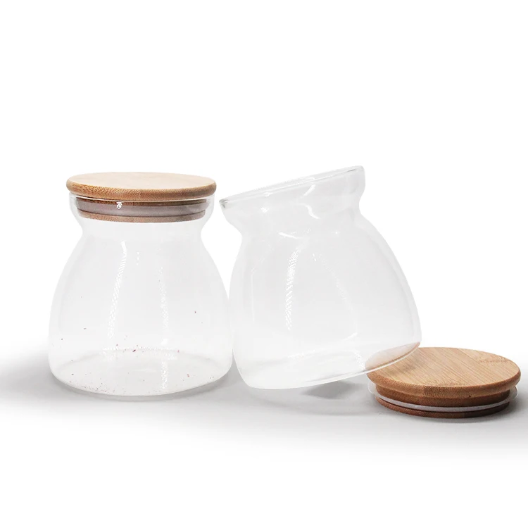 Wholesale custom food candy jam spice tea nut storage containers glass jar with bamboo lid
Wholesale custom food candy jam spice tea nut storage containers glass jar with bamboo lid