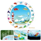 inflatable foldable Sports soft baby water play mat