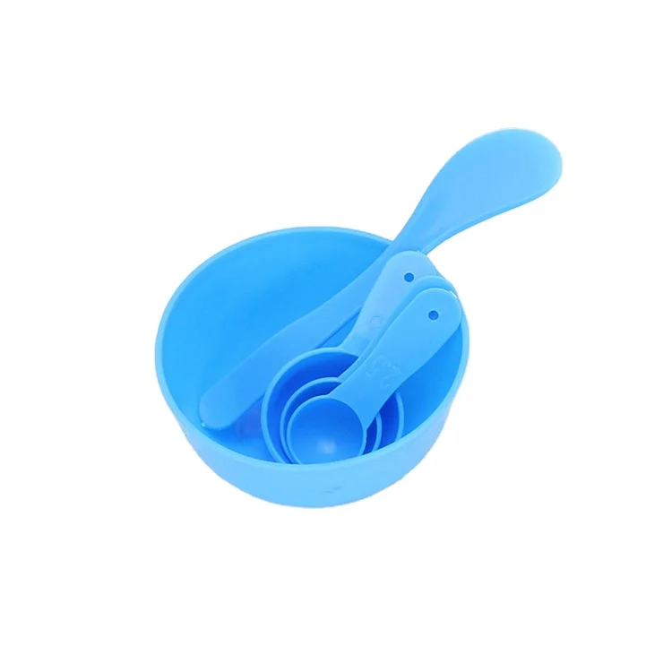 5 in 1 Plastic DIY cover Bowl with Stick Brush Set Facial Beauty Face Care Cosmetic Tools Homemade Face cover Set, Blue
5 in 1 Plastic DIY cover Bowl with Stick Brush Set Facial Beauty Face Care Cosmetic Tools Homemade Face cover Set, Blue
