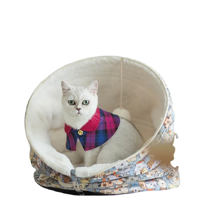Adjustable soft comfortable and fashionable cat resting place Winter Warm Nest Kennel pet cat dog bed Pet Pad
Adjustable soft comfortable and fashionable cat resting place Winter Warm Nest Kennel pet cat dog bed Pet Pad
