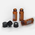 Screw Glass Vial Glass Sample Vial China 1ml Amber Short Screw Sample 1.5 Ml Glass 1.1ml Clear Shell Vial