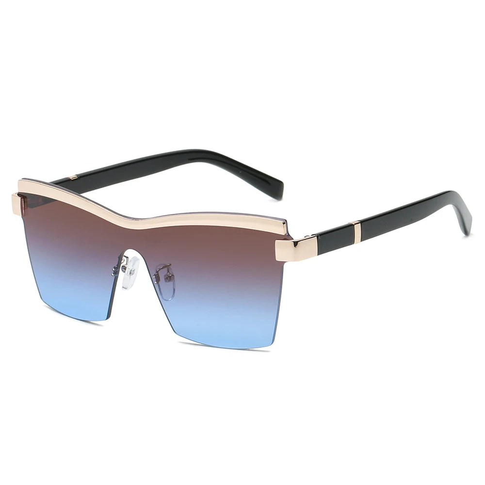 2021 Newest Cool Fashion Style Glasses Comfortable Bridge Sunglasses Women Black Pink Custom Logo Metal Frame Time Age One Piece, 7 colors
2021 Newest Cool Fashion Style Glasses Comfortable Bridge Sunglasses Women Black Pink Custom Logo Metal Frame Time Age One Piece, 7 colors