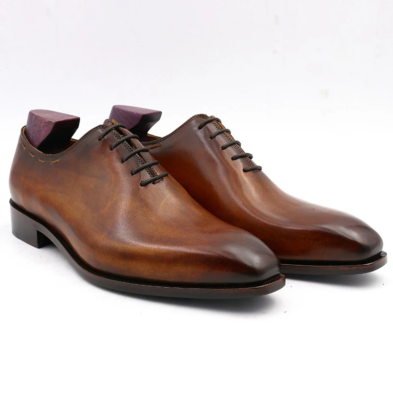 New Style Luxury Blake Craft Genuine Leather Dress Shoes Men Handmade Custom Glossy Laces-up Party Wear Italian Leather Shoes
New Style Luxury Blake Craft Genuine Leather Dress Shoes Men Handmade Custom Glossy Laces-up Party Wear Italian Leather Shoes