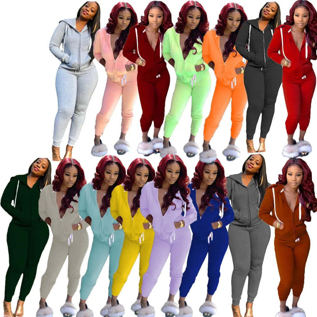 Multicolor Hoodie Jogger Fitness Track Suit Two Piece Women Set Sport Casual Outfit Fall Clothes
Multicolor Hoodie Jogger Fitness Track Suit Two Piece Women Set Sport Casual Outfit Fall Clothes