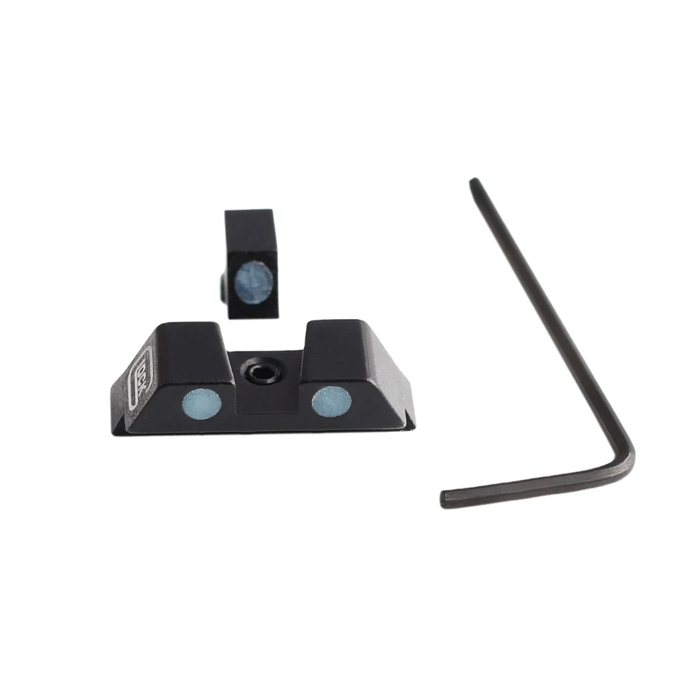 Tactical Green Front Rear Night Sight for Glock 17, 19, 22, 23, 24, 26, 27, 33, 34, 35, Black
Tactical Green Front Rear Night Sight for Glock 17, 19, 22, 23, 24, 26, 27, 33, 34, 35, Black