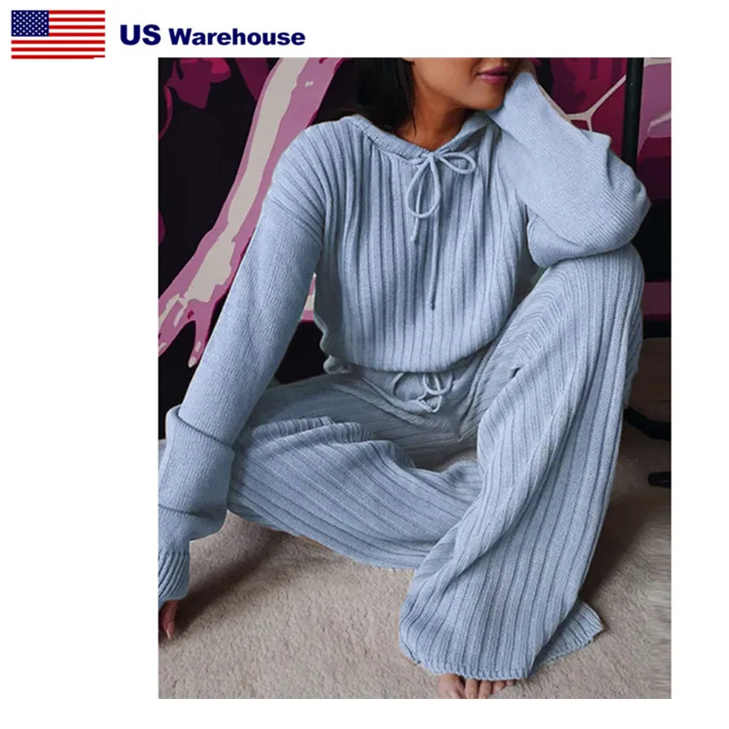 Polyester & Cotton 2021 Women's Sweaters Long Sleeve knit set womens tracksuit loungewear Long Pants 2 piece set with hat
Polyester & Cotton 2021 Women's Sweaters Long Sleeve knit set womens tracksuit loungewear Long Pants 2 piece set with hat