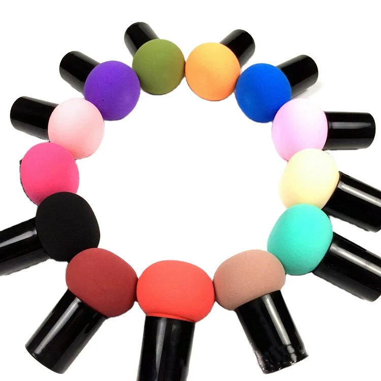 Colorful Mushroom hairstyle puff makeup sponge beauty makeup the egg Beauty Tool Puff with handle, Customized color
Colorful Mushroom hairstyle puff makeup sponge beauty makeup the egg Beauty Tool Puff with handle, Customized color