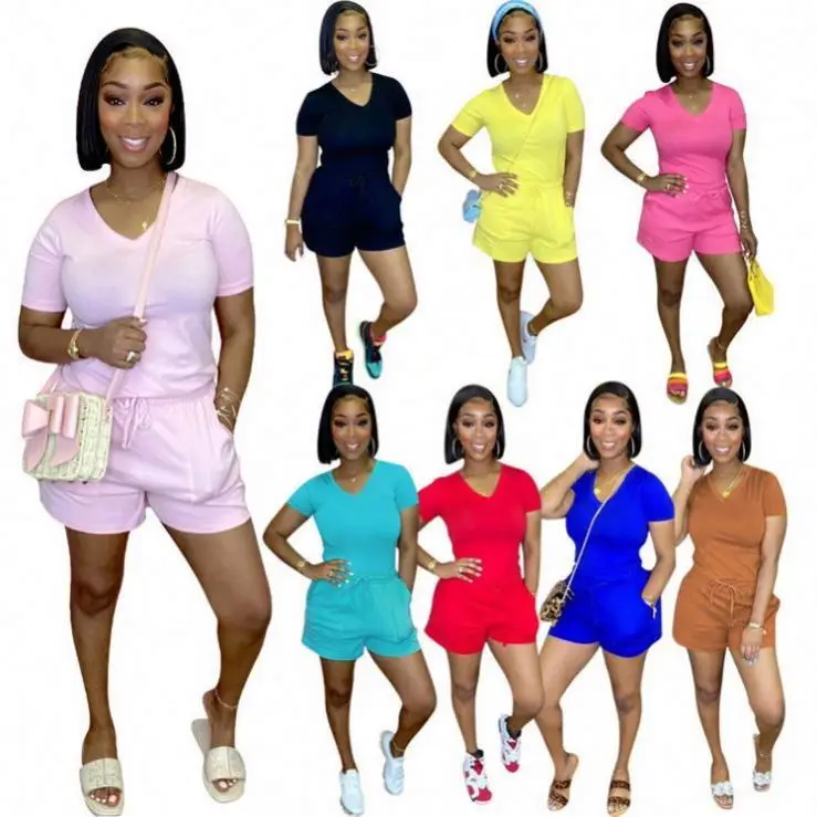 MISSMOEN 2021 Women Fashion Clothing Solid Color Two Piece Shorts set For 2 Piece Sets
MISSMOEN 2021 Women Fashion Clothing Solid Color Two Piece Shorts set For 2 Piece Sets