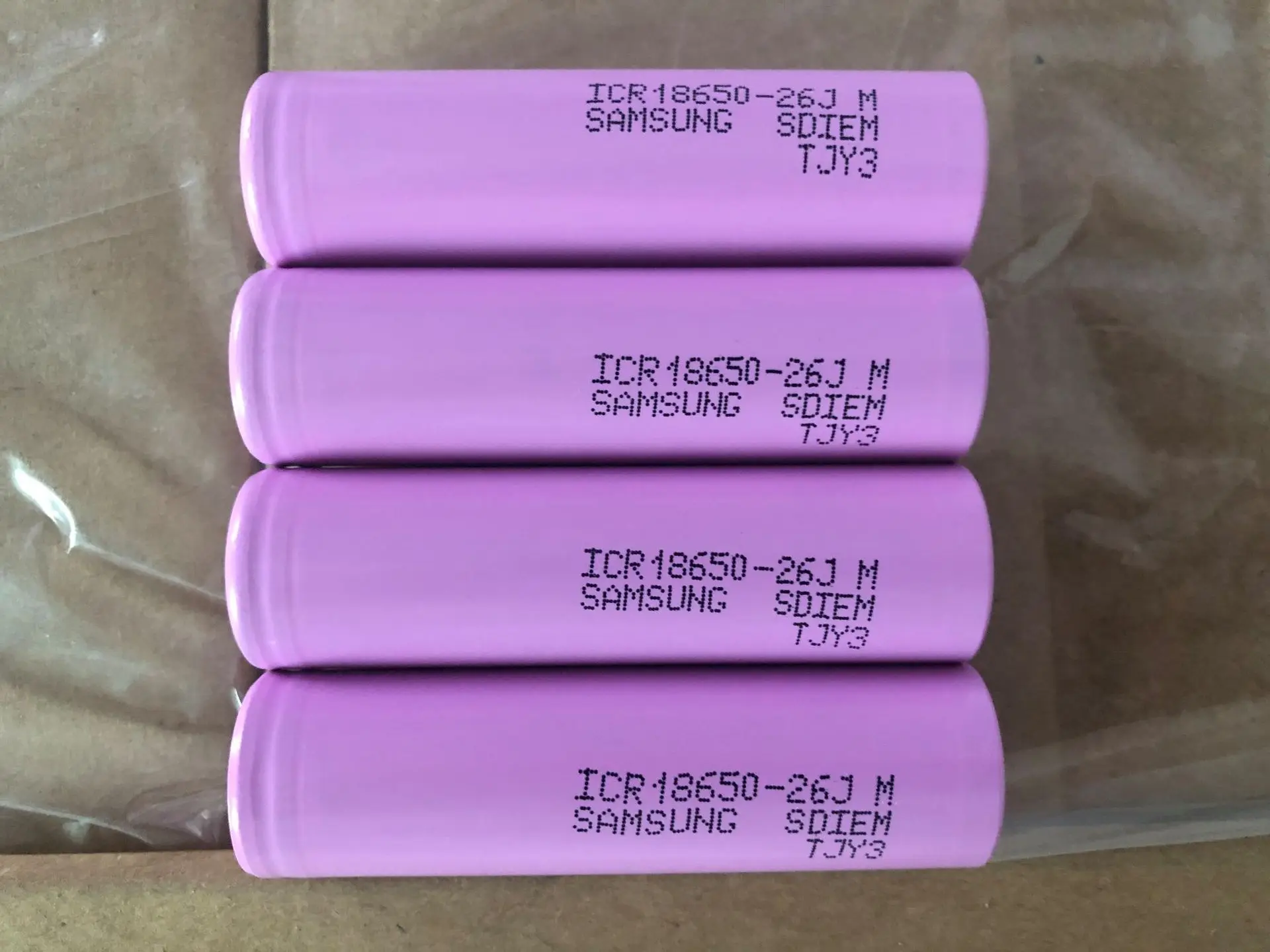 ICR18650-26F 3.6V 2600mAh SAMSUNG Lithium-ion Rechargeable Cell