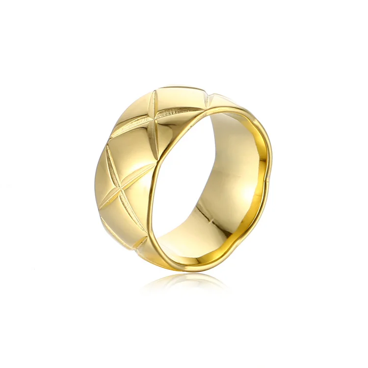 Fashion classical rings jewelry custom geometric pineapple gold ring stainless steel bang women rings
Fashion classical rings jewelry custom geometric pineapple gold ring stainless steel bang women rings