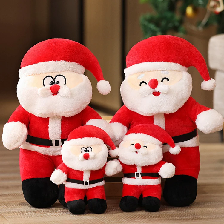 Dolls Children Christmas Gifts Wholesale Custom Cartoon Santa Claus Plush Toys For Christmas Ornaments, Red
Dolls Children Christmas Gifts Wholesale Custom Cartoon Santa Claus Plush Toys For Christmas Ornaments, Red