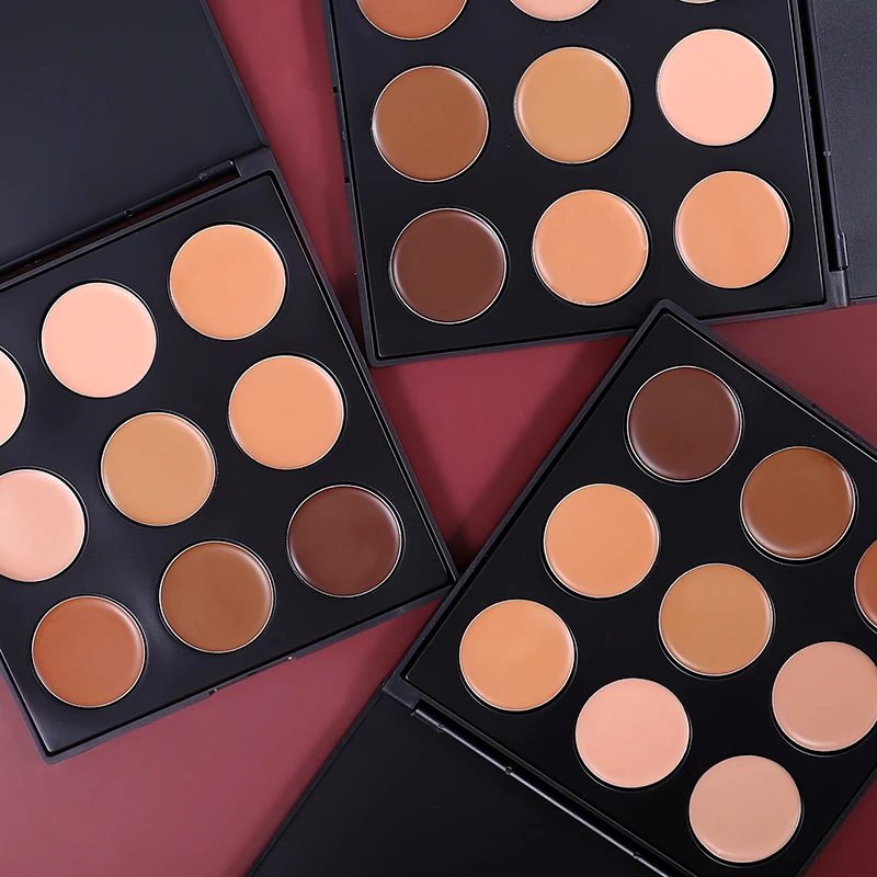 9 Color Cream High Pigment Full Coverage Body Private Label Concealer, Multi-colored
9 Color Cream High Pigment Full Coverage Body Private Label Concealer, Multi-colored