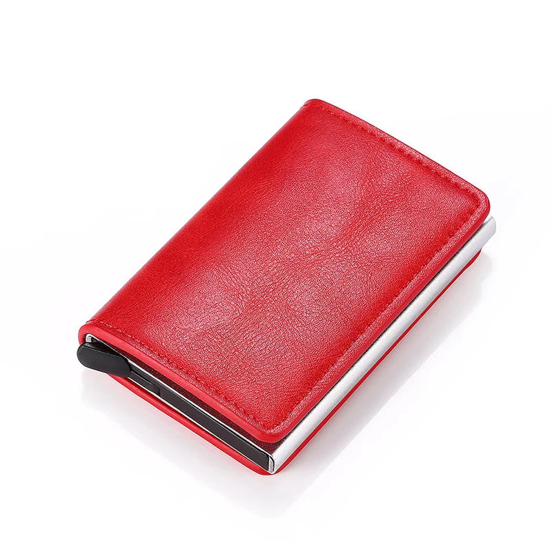 Metal Aluminum Alloy PU Wallet Card Case Business Antimagnetic Credit Card Case Bank Card Case Aluminum Case, Multi
Metal Aluminum Alloy PU Wallet Card Case Business Antimagnetic Credit Card Case Bank Card Case Aluminum Case, Multi
