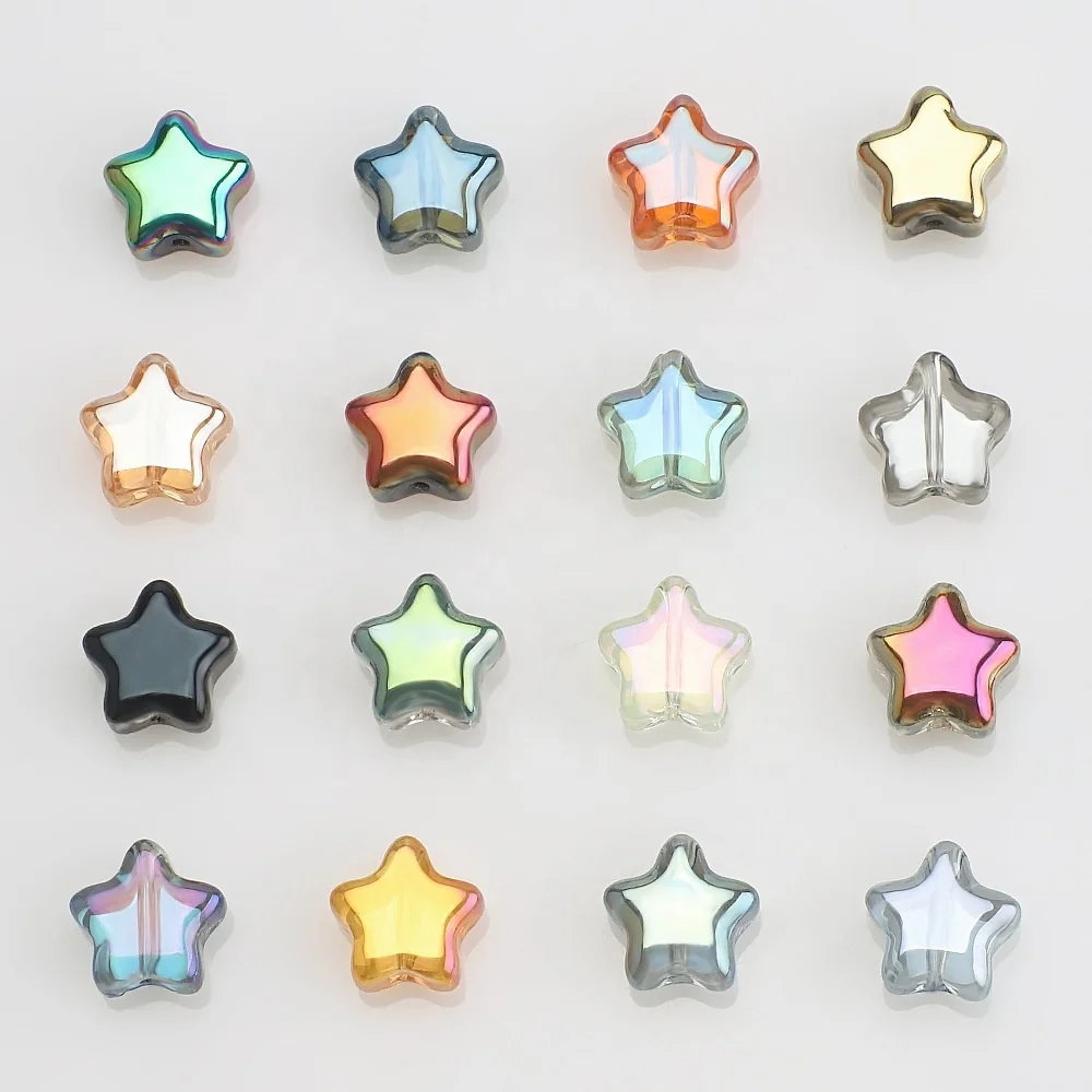New hotsell magic color five pointed star 8mm crystal glass beads for jewelry production
New hotsell magic color five pointed star 8mm crystal glass beads for jewelry production