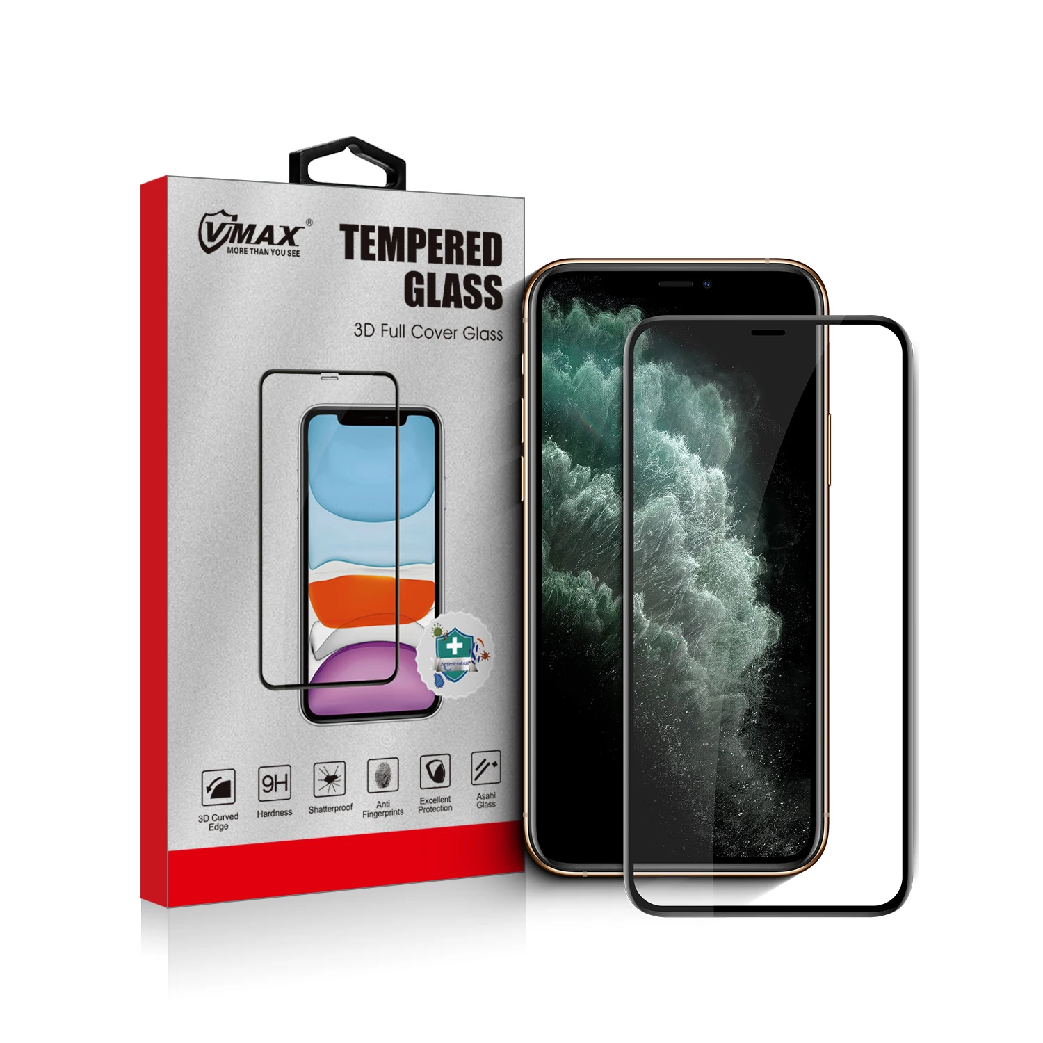 NEW 3D Screen Protector Full Cover Tempered Glass Perfect Fit Protective Film For iphone 11 11 Pro 11Pro MAX
NEW 3D Screen Protector Full Cover Tempered Glass Perfect Fit Protective Film For iphone 11 11 Pro 11Pro MAX