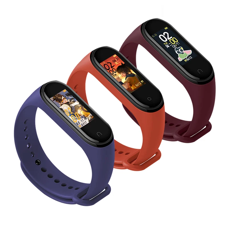 New Band M5 Wristband 1.2 Inch Color Screen Heart Rate Bracelet Smart Watch Global Xiaomi Mi Band 5
New Band M5 Wristband 1.2 Inch Color Screen Heart Rate Bracelet Smart Watch Global Xiaomi Mi Band 5