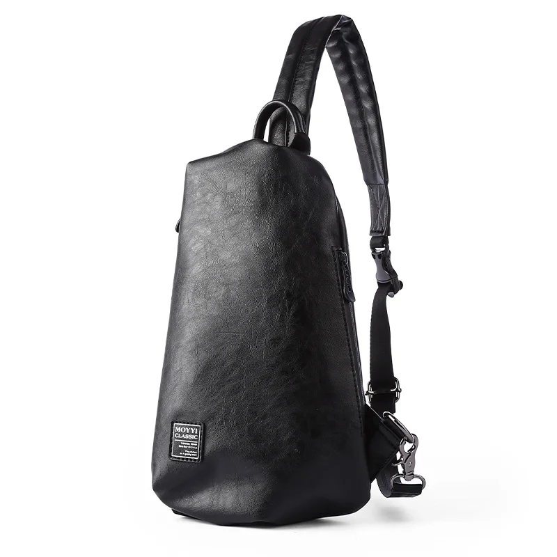 Waterproof Fashion Men Single Shoulder Hand Bag Black PU Leather Crossbody Bags Unisex
Waterproof Fashion Men Single Shoulder Hand Bag Black PU Leather Crossbody Bags Unisex