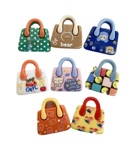 Mix Design Resin Handbag Cabochon Handbag Charms Colorful Flatback Resin Bag Accessories for Jewelry Diy Making
Mix Design Resin Handbag Cabochon Handbag Charms Colorful Flatback Resin Bag Accessories for Jewelry Diy Making