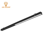 新製品スーパーマーケットオフィス学校黒色 dali 調光 36 ワット led 凹型リニアライト