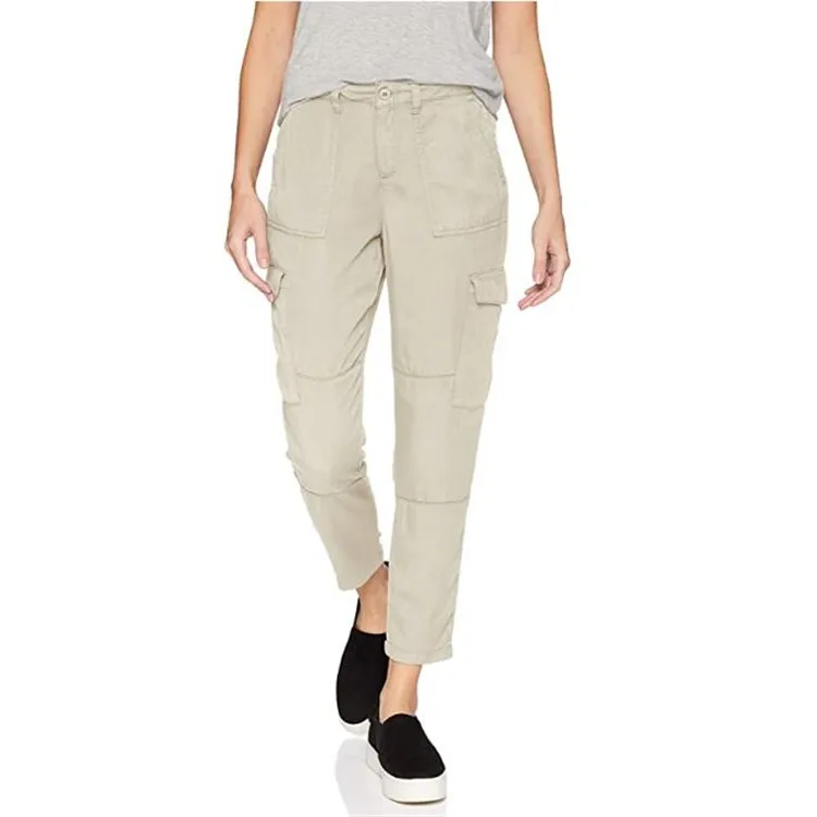 Hot Selling Cargo Pants Ladies Solid Pink Casual Long Plus Size Trousers For Office Ladies
Hot Selling Cargo Pants Ladies Solid Pink Casual Long Plus Size Trousers For Office Ladies
