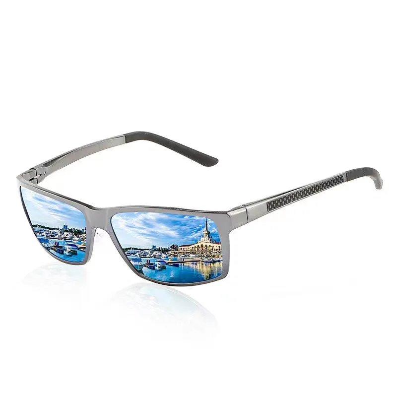 New Men's Polarized Aluminum Magnesium Sunglasses Carbon Fiber Sunglasses, Five colors can be customized
New Men's Polarized Aluminum Magnesium Sunglasses Carbon Fiber Sunglasses, Five colors can be customized