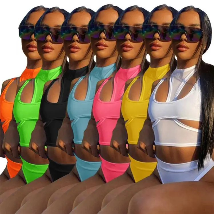 Best Design Solid Color Sexy Hollow Out Crop Top Panties Ladies Summer Beach Sports Wear Women 3 Piece swim Bikini set swimwear
Best Design Solid Color Sexy Hollow Out Crop Top Panties Ladies Summer Beach Sports Wear Women 3 Piece swim Bikini set swimwear