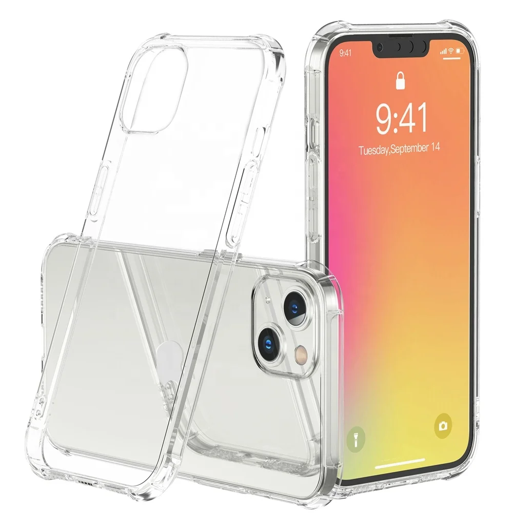 All Corner Shockproof Transparent Clear Soft TPU Mobile Phone Eco Friendly Case Bags Back Cover for iPhone 12 13 Pro Max
All Corner Shockproof Transparent Clear Soft TPU Mobile Phone Eco Friendly Case Bags Back Cover for iPhone 12 13 Pro Max