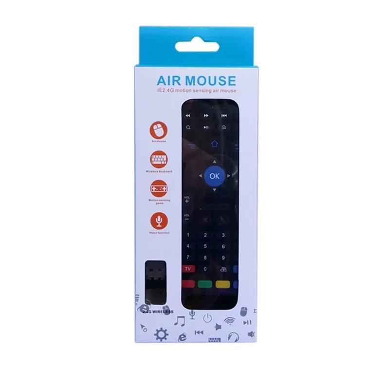 

Programmable IR Learning MX3 Mini Wireless Keyboard Air Remote Mouse Android Smart TV Box Streaming Media Player