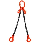 G80 Grade 80 4 to 40 Ton 4 Legged Lifting Chain Slings with Hook