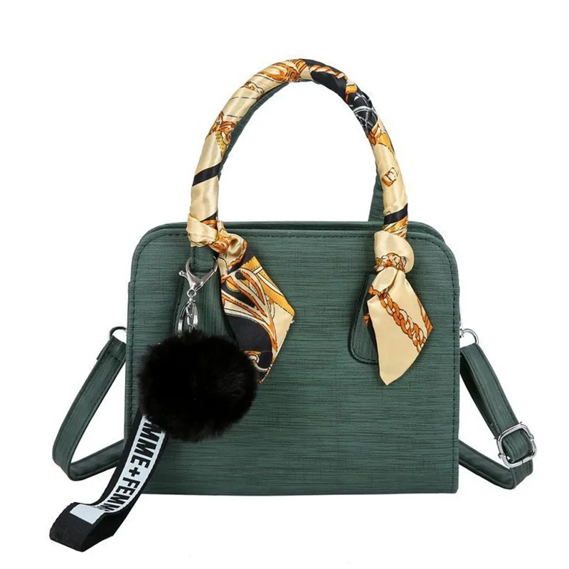 2020 custom designer fashion shoulder pu leather scarf hairball handbags for women ladies
2020 custom designer fashion shoulder pu leather scarf hairball handbags for women ladies