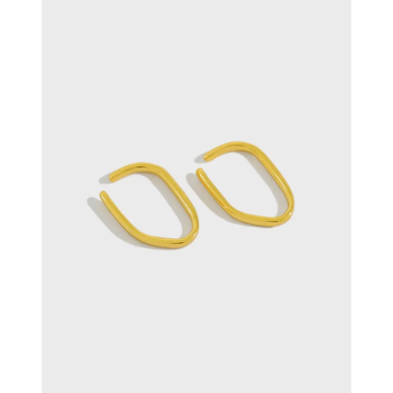 Women French Trendy Gold Plated U Shape Line Clip On Earring Cute 925 Sterling Silver No Piercing Line Cartilage Earring
Women French Trendy Gold Plated U Shape Line Clip On Earring Cute 925 Sterling Silver No Piercing Line Cartilage Earring