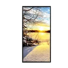 Customized home decoration natural scenery oil painting wall art paintings on canvas for entryway corridor