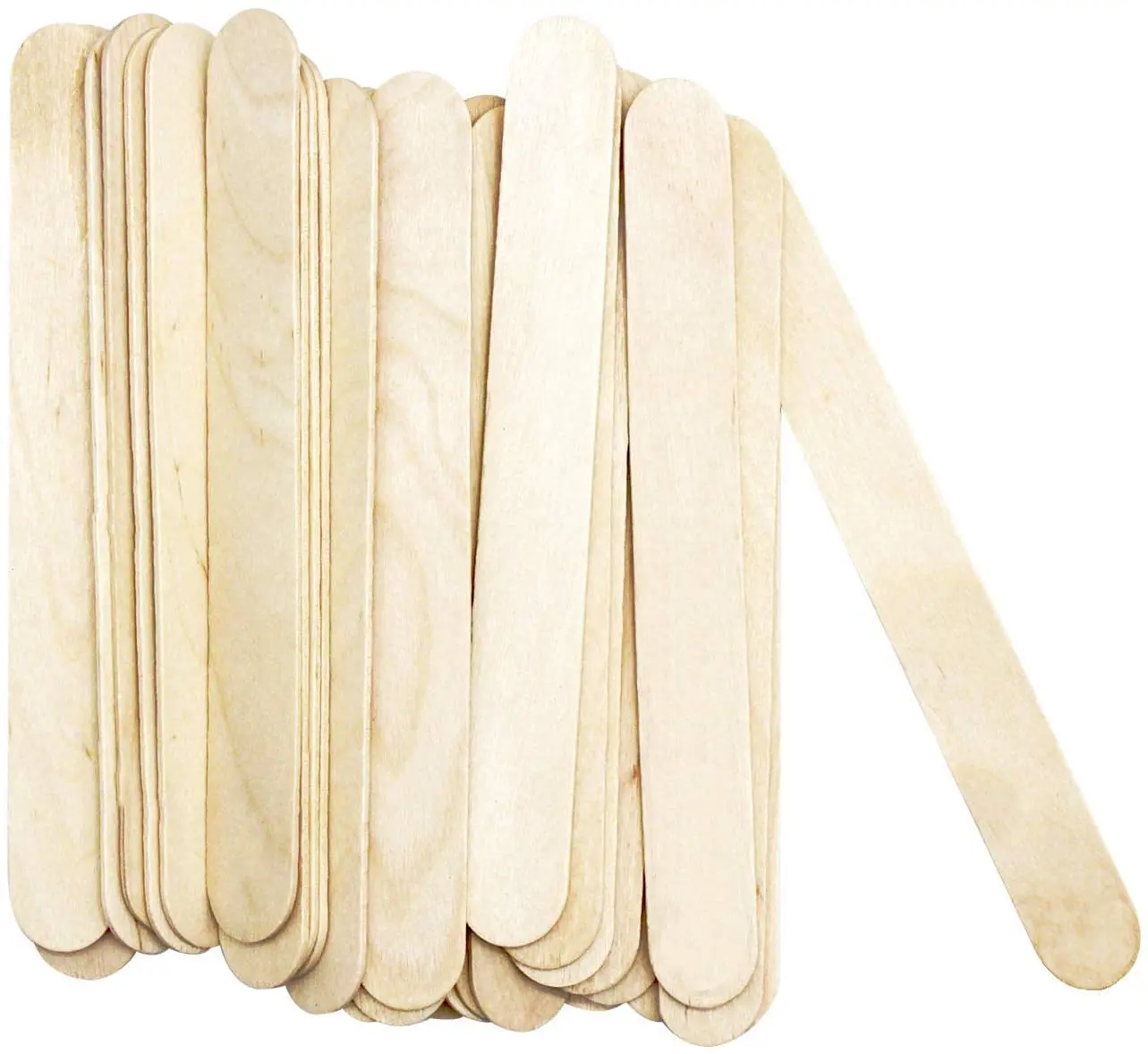 100pcs Natural Craft Popsicle Sticks Wood Tongue Depressors Wood Ice Cream Sticks, Natural wood color
100pcs Natural Craft Popsicle Sticks Wood Tongue Depressors Wood Ice Cream Sticks, Natural wood color