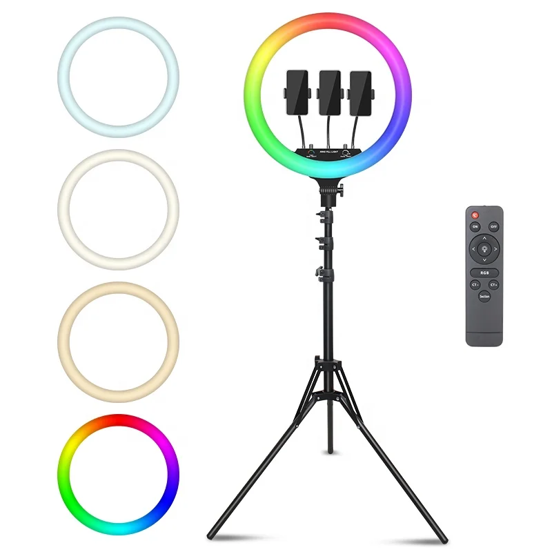 18 Inch RGB Photo Light Studio Live Stream Makeup Selfie Photography Video Photo Light
18 Inch RGB Photo Light Studio Live Stream Makeup Selfie Photography Video Photo Light
