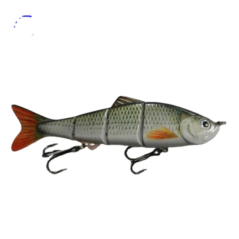 ODS Four Section Minnow 6 inch Bass Lures Multi Jointed Artificial Bait Fishing Lures, Lifelike colors, any color you want
ODS Four Section Minnow 6 inch Bass Lures Multi Jointed Artificial Bait Fishing Lures, Lifelike colors, any color you want