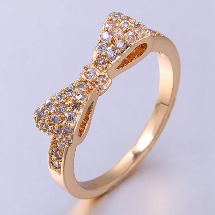 New Arrival 18k Gold Plating Bow-tie Ring set with zircon, gold fashion jewelry wedding Rin WoMen Jewerly Black White Rings, White, purple, blue, black, gilded white
New Arrival 18k Gold Plating Bow-tie Ring set with zircon, gold fashion jewelry wedding Rin WoMen Jewerly Black White Rings, White, purple, blue, black, gilded white