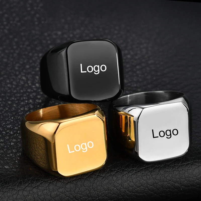 Trendy Jewelry Customized Logo Hip Hop Jewelry 18K Gold Plated Chunky Ring For Men 
Trendy Jewelry Customized Logo Hip Hop Jewelry 18K Gold Plated Chunky Ring For Men