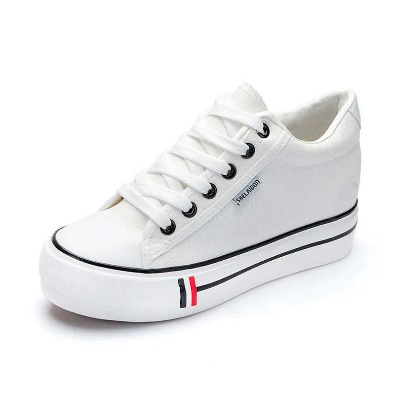High Quality Fashion Canvas Shoes Classic Increase Height Women's Casual White Shoes Girls Canvas Shoes, Black
High Quality Fashion Canvas Shoes Classic Increase Height Women's Casual White Shoes Girls Canvas Shoes, Black