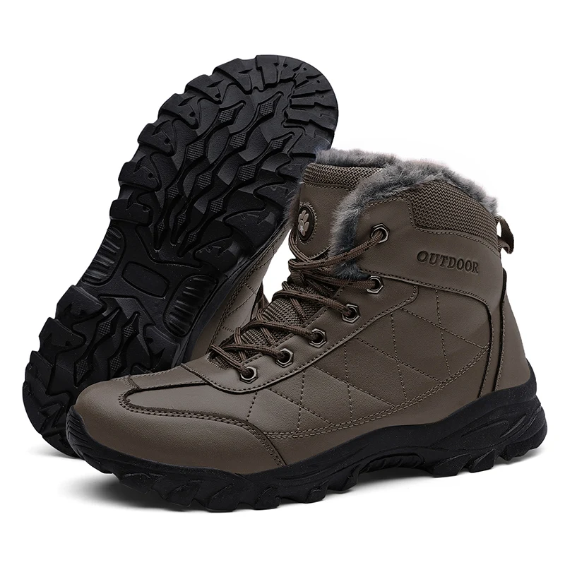 Outdoor sports hiking men's shoes hiking shoes high-top plus velvet travel shoes, 2 colors
Outdoor sports hiking men's shoes hiking shoes high-top plus velvet travel shoes, 2 colors