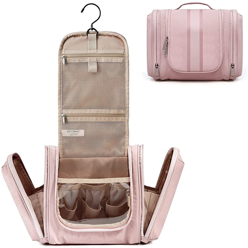 Cosmetic Bag Clear Makeup Zipper Storage With Hook Women Men Travel Hanging Toiletry Toiletries Bag, Customized color
Cosmetic Bag Clear Makeup Zipper Storage With Hook Women Men Travel Hanging Toiletry Toiletries Bag, Customized color