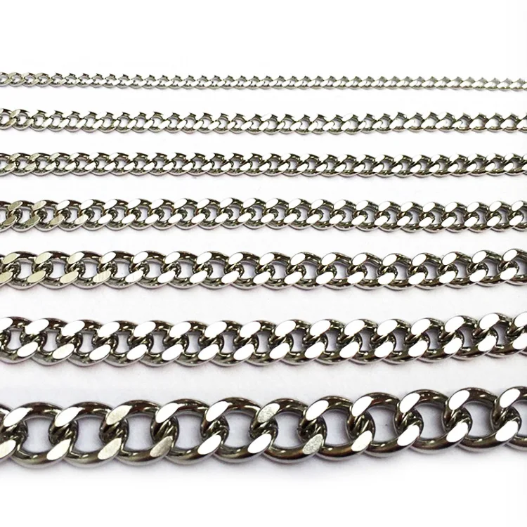 Wholesale stainless steel jewelry chain stainless steel necklace chain stainless steel chain, Custom
Wholesale stainless steel jewelry chain stainless steel necklace chain stainless steel chain, Custom