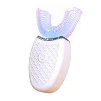 

Wireless Electric Automatic Ultrasonic Tooth brush 360 Degrees Sonic Silicone U-shaped USB Rechargeable Toothbrush