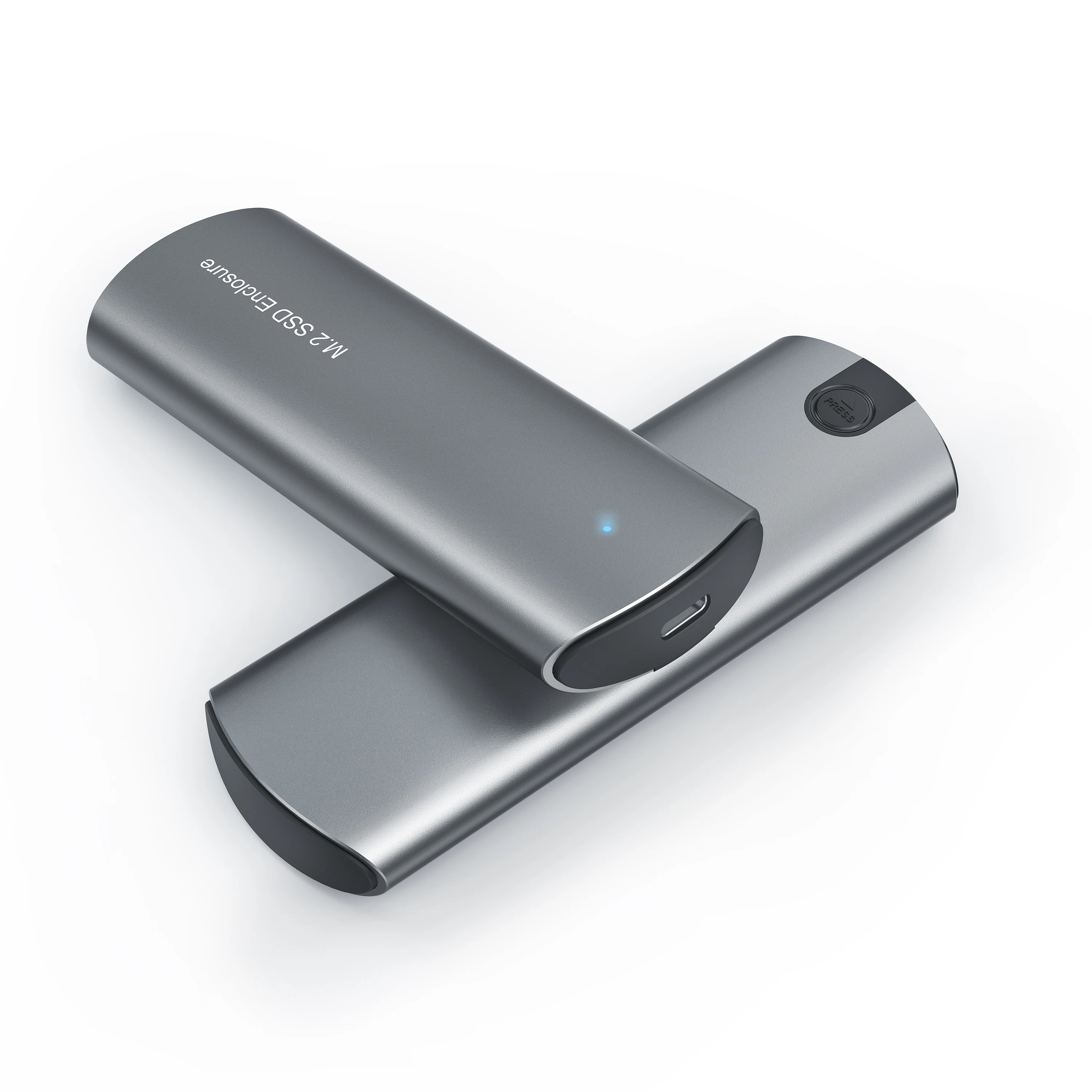 m.2 nvme usb c ssd enclosure nvme usb c ssd enclosure ssd enclosure m.2 nvme, Space grey ,other colors can be customized