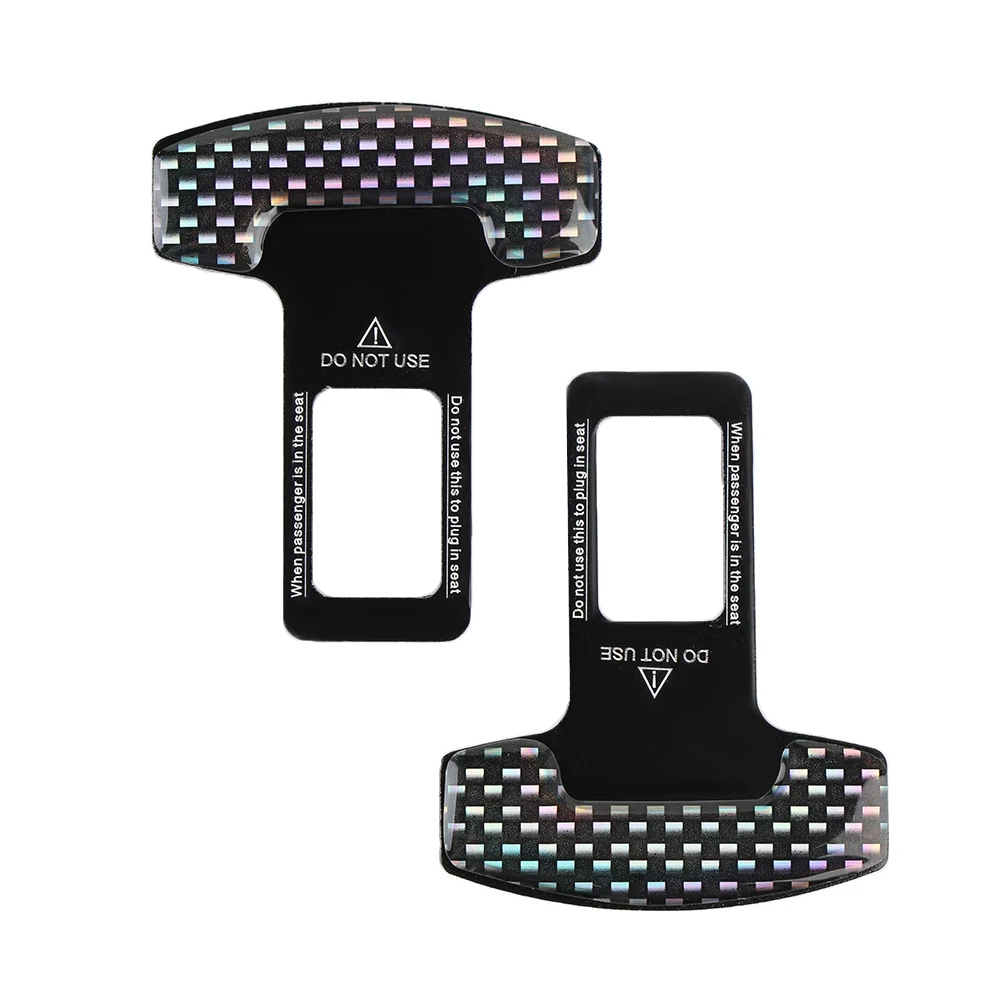 Safety Belt Buckles Real Carbon Fiber Car Seat Alarm Canceler Stopper Plug Thick Insert Socket Seat belt Lock Buckle
Safety Belt Buckles Real Carbon Fiber Car Seat Alarm Canceler Stopper Plug Thick Insert Socket Seat belt Lock Buckle