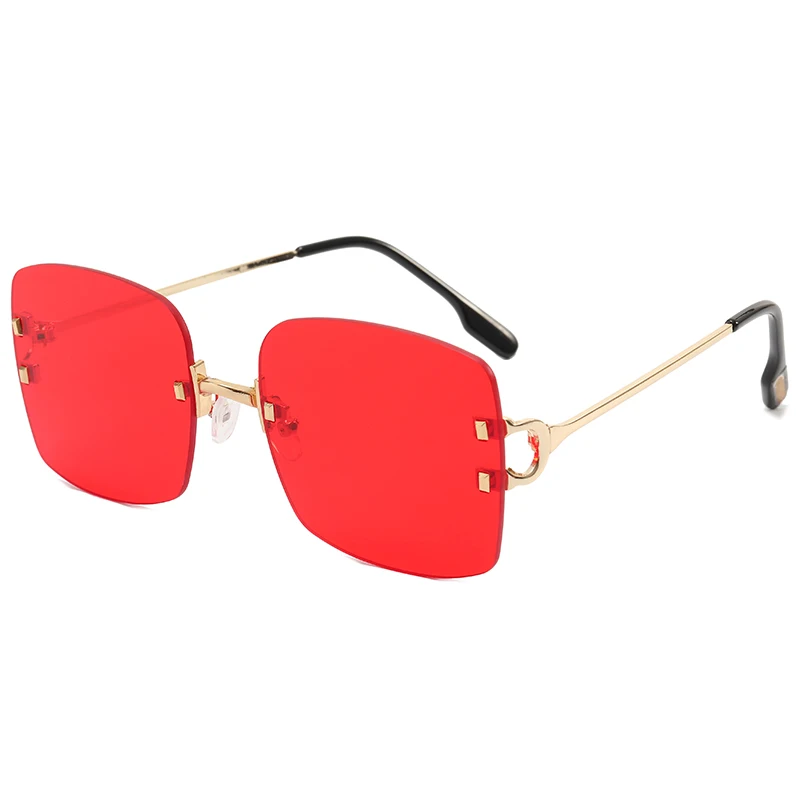 European and American vintage rimless sunglasses big frame square personality sunglasses trendy ocean color rimless sunglasses
European and American vintage rimless sunglasses big frame square personality sunglasses trendy ocean color rimless sunglasses