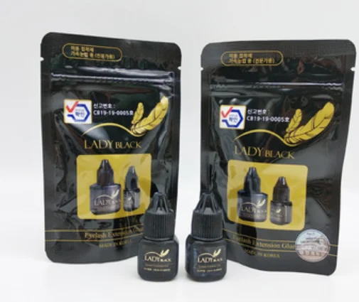 Wholesale Korean original Professional Eyelash Extension Sensitive Glue Lady Black 5ml Adhesive 
Wholesale Korean original Professional Eyelash Extension Sensitive Glue Lady Black 5ml Adhesive