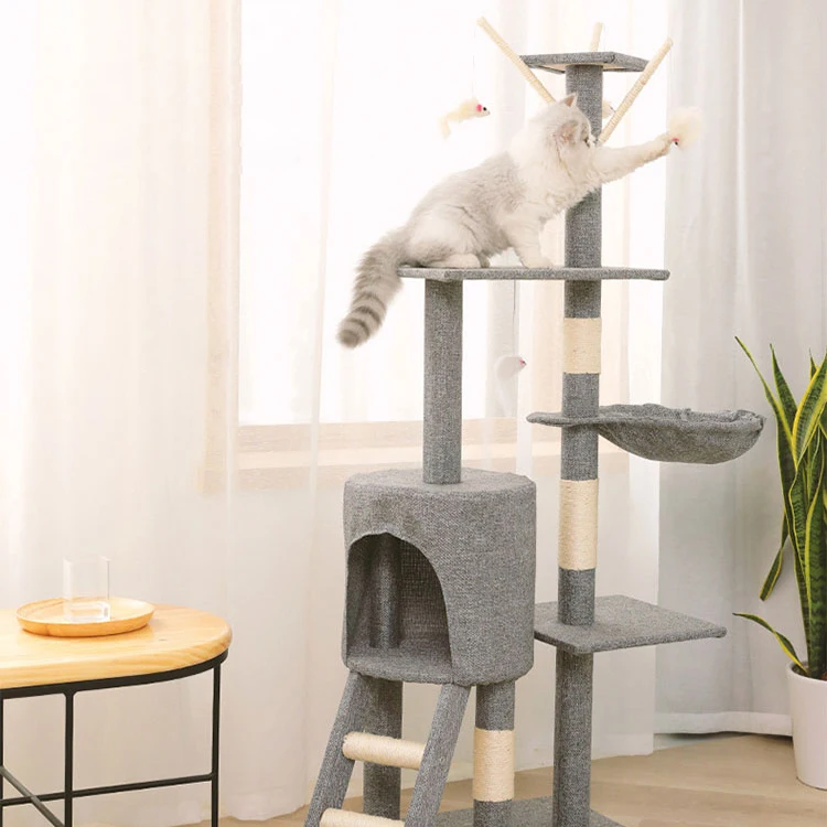 Manufacturer Design OEM Wholesale Cat Tree Cat Sratcher Toys Furnitures, Customized color
Manufacturer Design OEM Wholesale Cat Tree Cat Sratcher Toys Furnitures, Customized color