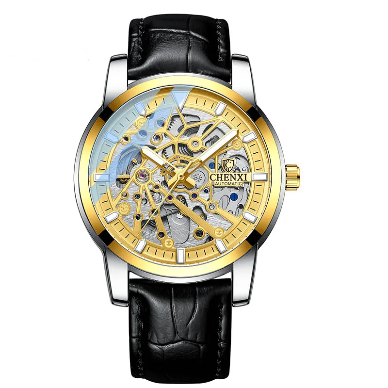 New Man's 2018 Brand Luxury Sapphire Charms Fashion Watch Mechanical Watches, As shown in the picture
New Man's 2018 Brand Luxury Sapphire Charms Fashion Watch Mechanical Watches, As shown in the picture